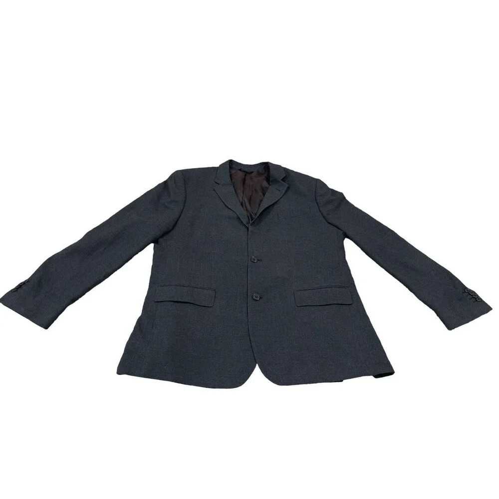 Banana Republic Blazer Mens 46R Cotton Jacket 2 Button Sport Coat Casual Formal